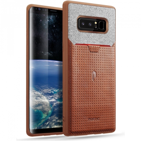 Poetic Samsung Galaxy Note 8 Kartlkl Klf-Brown