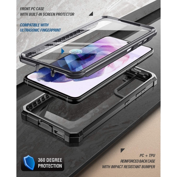 Poetic Samsung Galaxy S21 Guardian Serisi Klf (MIL-STD 810G)