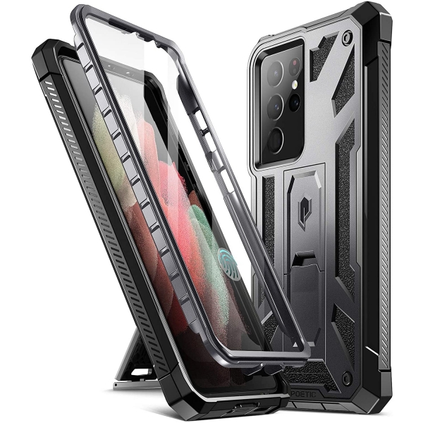 Poetic Samsung Galaxy S21 Ultra Spartan Klf (MIL-STD-810G)