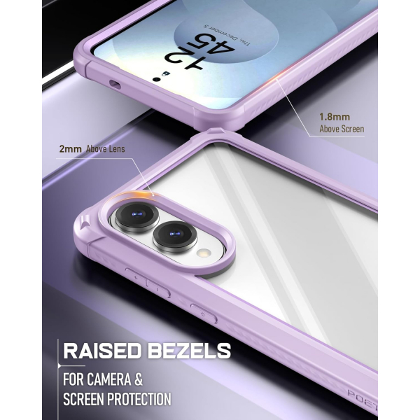 Poetic Samsung Galaxy S25 Edge Guardian Klf -Purple