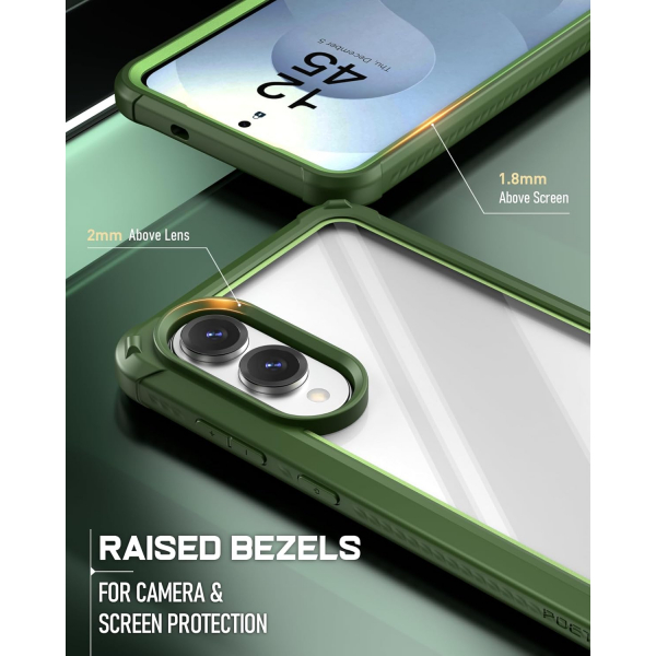 Poetic Samsung Galaxy S25 Edge Guardian Klf -Green