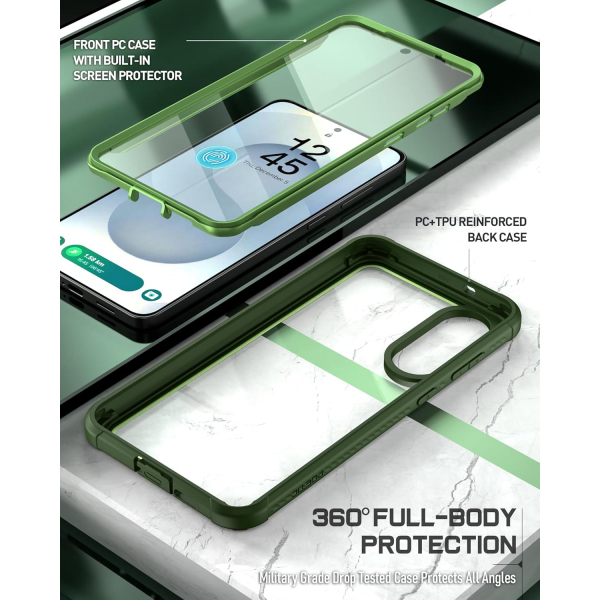 Poetic Samsung Galaxy S25 Edge Guardian Klf -Green