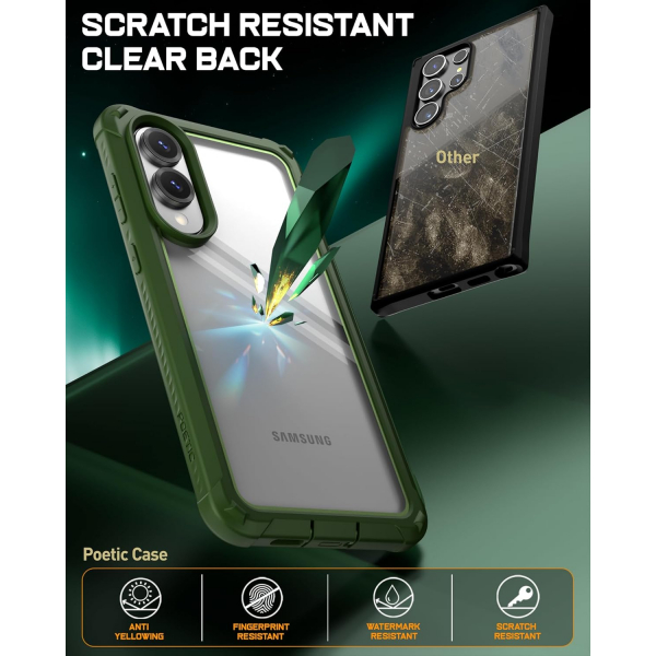 Poetic Samsung Galaxy S25 Edge Guardian Klf -Green