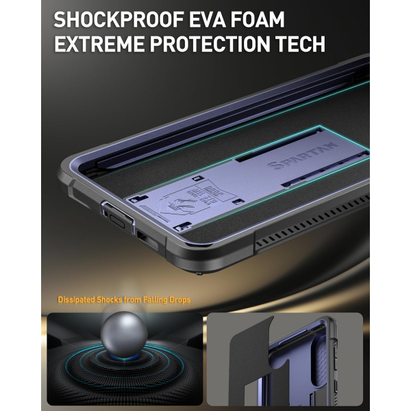 Poetic Samsung Galaxy S25 Edge Spartan Klf-Midnight Blue 
