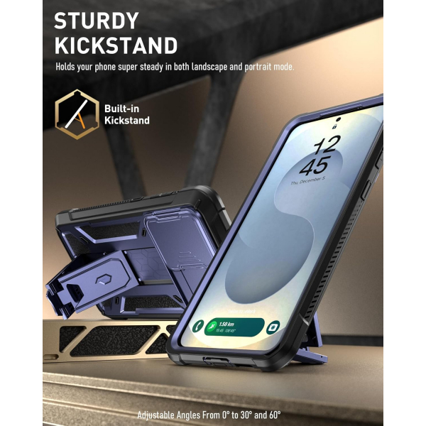 Poetic Samsung Galaxy S25 Edge Spartan Klf-Midnight Blue 