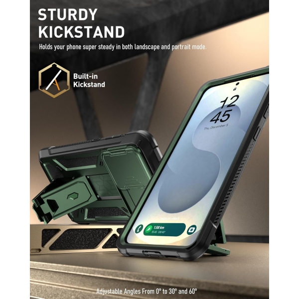 Poetic Samsung Galaxy S25 Edge Spartan Klf-Metallic Green 