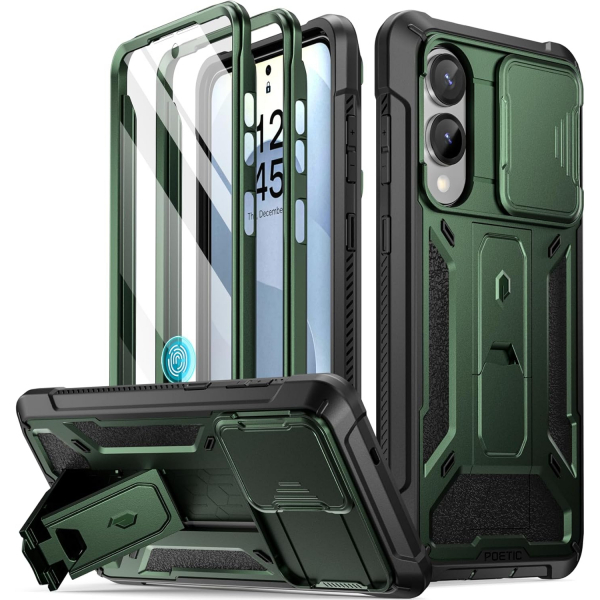 Poetic Samsung Galaxy S25 Edge Spartan Klf-Metallic Green 