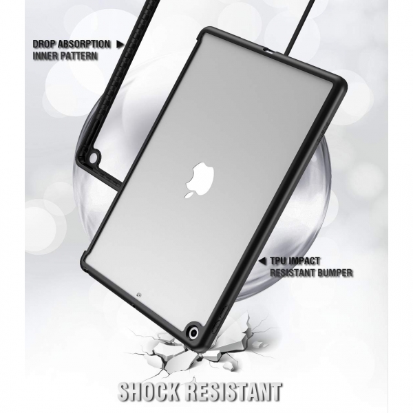 Poetic Apple iPad Bumper Klf (10.2 in)(7.Nesil)-Black