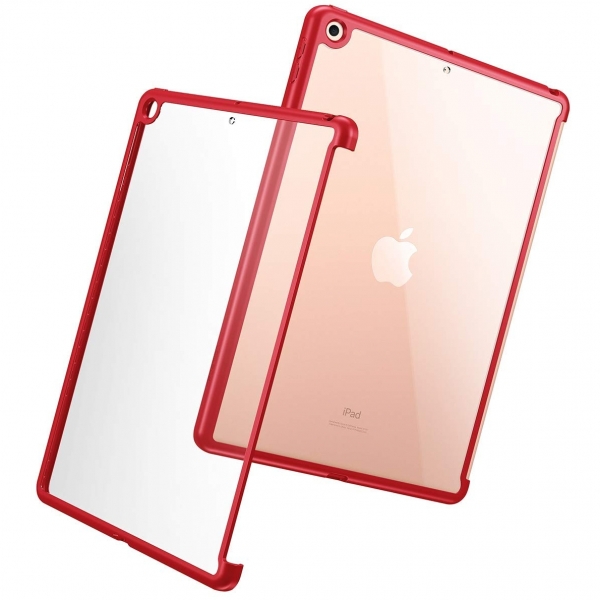 Poetic Apple iPad Bumper Klf (10.2 in)(7.Nesil)-Red