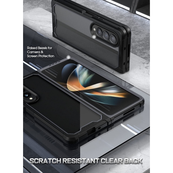 Poetic Guardian Serisi Galaxy Z Fold 4 Tam Korumal Klf (MIL-STD-810G)