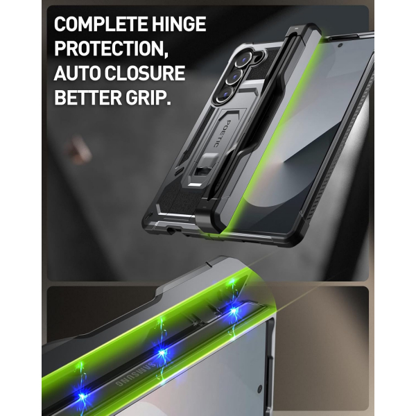 Poetic Spartan Galaxy Z Fold 6 Klf-Metallic Gun Metal 