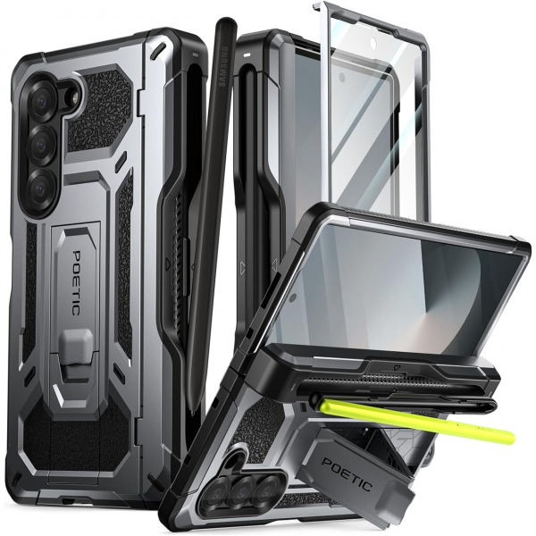 Poetic Spartan Galaxy Z Fold 6 Klf-Metallic Gun Metal 