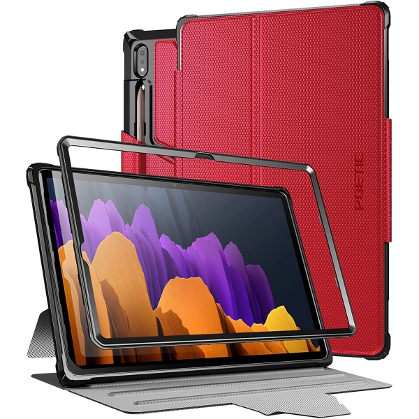Poetic Standl Samsung Galaxy Tab S8 Plus Klf-Red