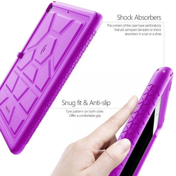 Poetic iPad Air 3 TurtleSkin Serisi Klf (10.5 in)-Purple