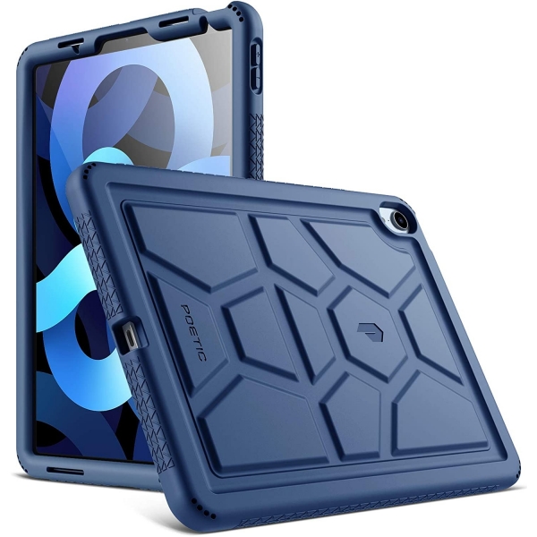 Poetic iPad Air 4 TurtkeSkin Serisi Klf (10.9 in)-Blue