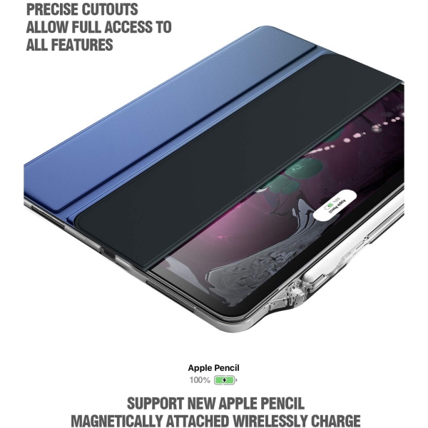 Poetic iPad Pro Lumos X Serisi Klf (12.9in)(2018)-Blue
