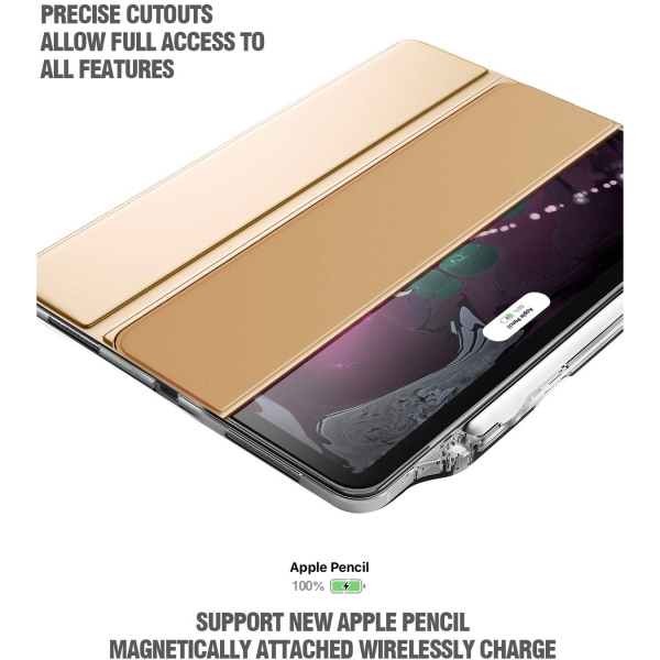 Poetic iPad Pro Lumos X Serisi Klf (12.9in)(2018)-Gold