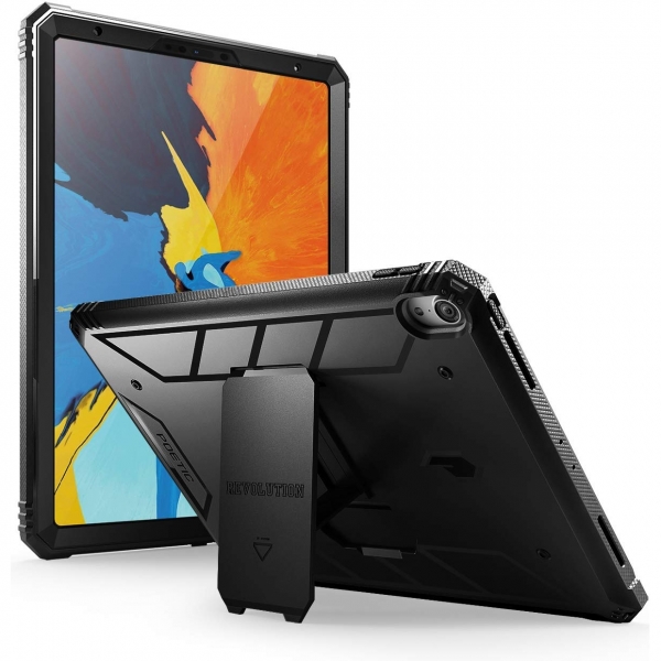 Poetic iPad Pro Revolution Serisi Standl Klf (11 in)-Black