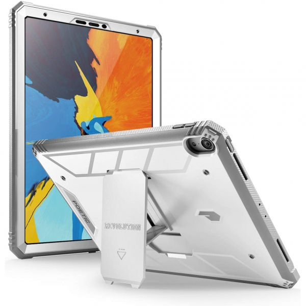 Poetic iPad Pro Revolution Serisi Standl Klf (11 in)-White