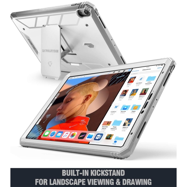 Poetic iPad Pro Revolution Serisi Standl Klf (11 in)-White