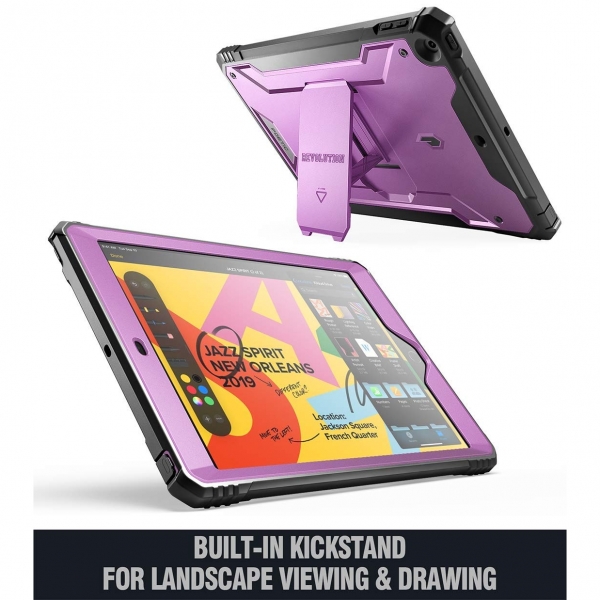 Poetic iPad Revolution Serisi Klf (10.2 in)(7.Nesil)-Purple
