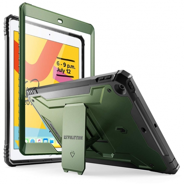 Poetic iPad Revolution Serisi Klf (10.2 in)(7.Nesil)-Green
