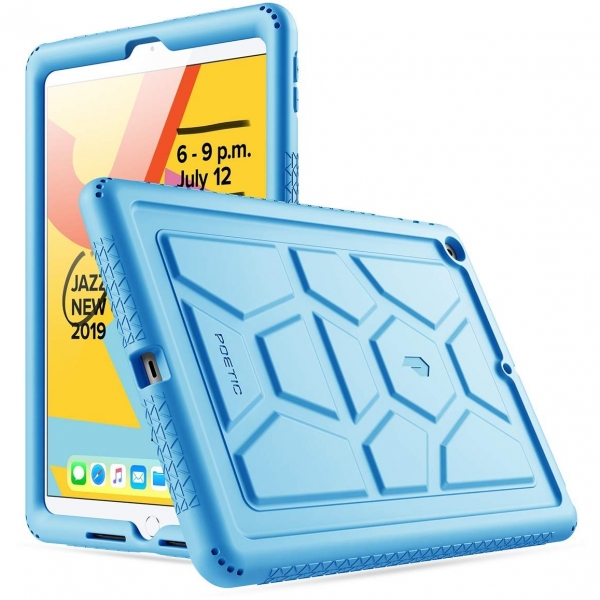 Poetic iPad TurtleSkin Serisi Klf (10.2 in )(7. Nesil)-Blue