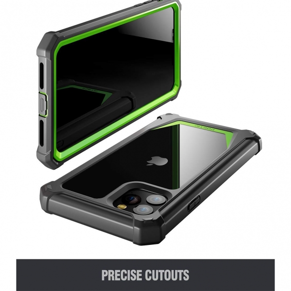 Poetic iPhone 11 Pro Max Guardian Serisi Klf (MIL-STD 810G)-Green