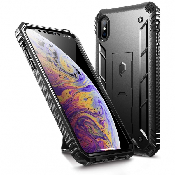 Poetic iPhone XS Max Revolution Serisi Klf-Black