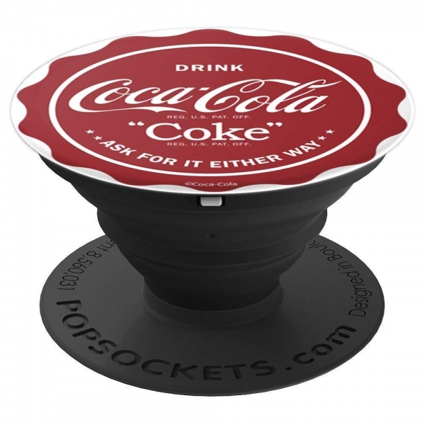 PopSockets Coca Cola Serisi Telefon ve Tablet in Stand ve Tutucu-Ask For It Either Way