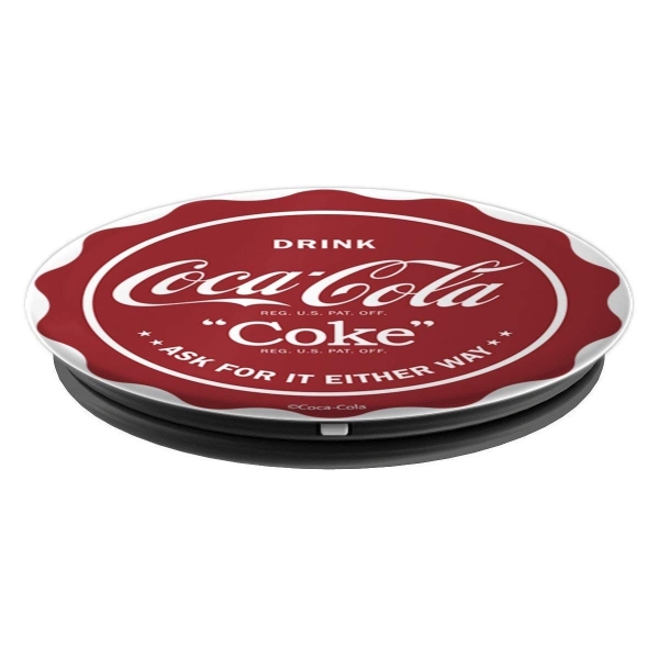 PopSockets Coca Cola Serisi Telefon ve Tablet in Stand ve Tutucu-Ask For It Either Way