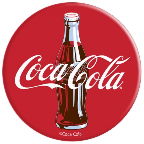 PopSockets Coca Cola Serisi Telefon ve Tablet in Stand ve Tutucu-Retro Bottle