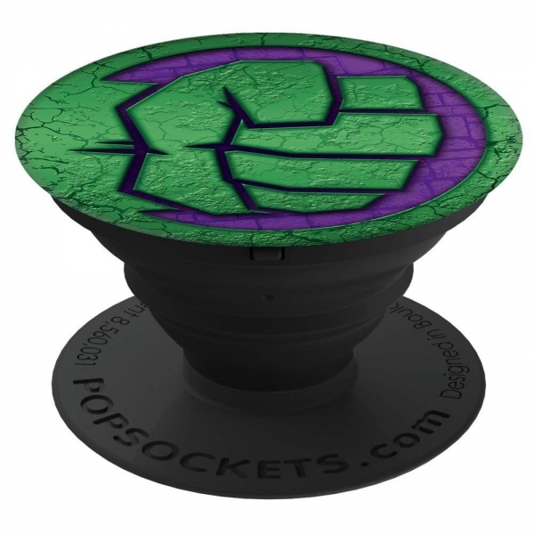 PopSockets Marvel Serisi Telefon ve Tablet ��in Stand ve Tutucu-The Hulk Icon