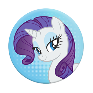 PopSockets My Little Pony Serisi Telefon ve Tablet in Stand ve Tutucu-Rarity