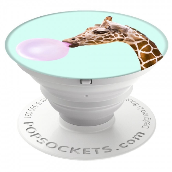 PopSockets Telefon ve Tablet in Stand ve Tutucu-Bubblegum Giraffe