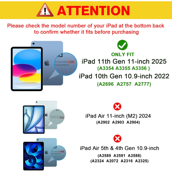 ProCase Apple iPad 11.Nesil Uyumlu Dnebilen Klf