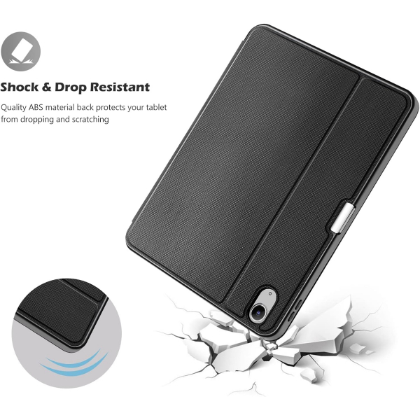 ProCase Apple iPad 11.Nesil Smart Folio Klf-Black 