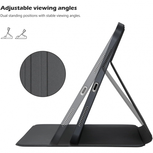ProCase Apple iPad 11.Nesil Smart Folio Klf-Black 