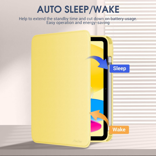 ProCase Apple iPad 11.Nesil Smart Folio Klf-Yellow