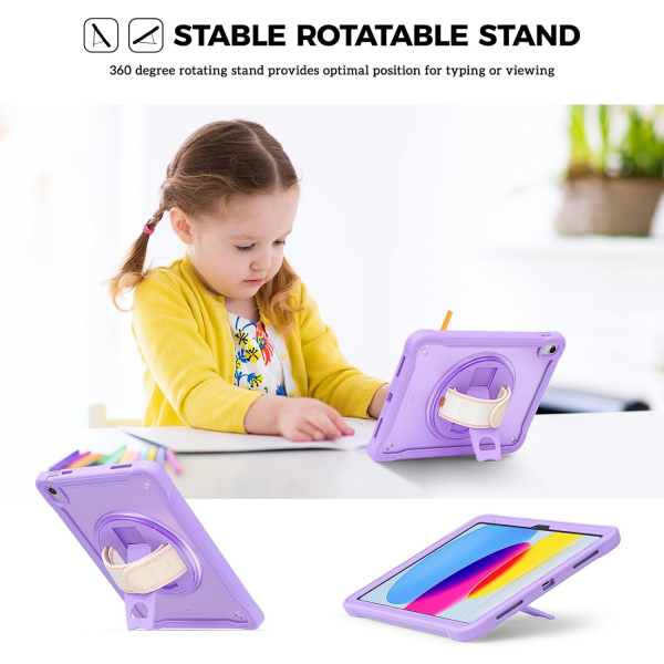 ProCase Apple iPad A16 Kickstandl Klf (11 in)-Purple