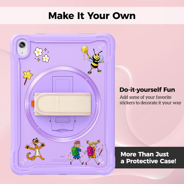 ProCase Apple iPad A16 Kickstandl Klf (11 in)-Purple