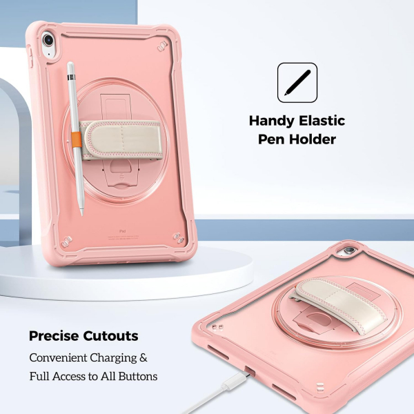 ProCase Apple iPad A16 Kickstandl Klf (11 in)-Pink