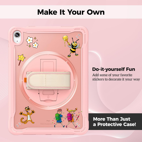ProCase Apple iPad A16 Kickstandl Klf (11 in)-Pink