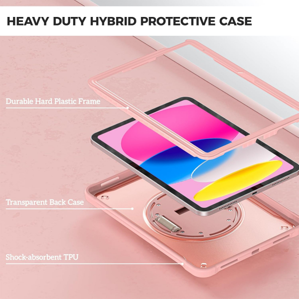 ProCase Apple iPad A16 Kickstandl Klf (11 in)-Pink