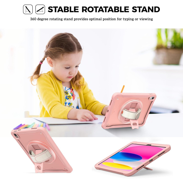 ProCase Apple iPad A16 Kickstandl Klf (11 in)-Pink