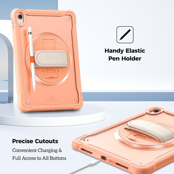 ProCase Apple iPad A16 Kickstandl Klf (11 in)-Orange 