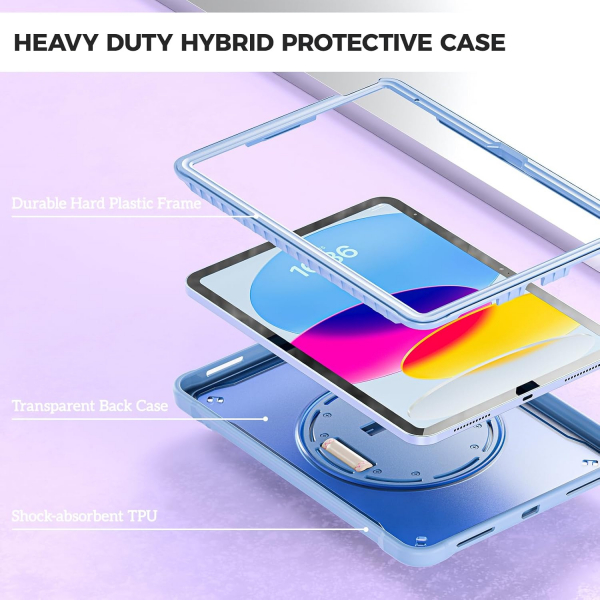 ProCase Apple iPad A16 Kickstandl Klf (11 in)-Navy