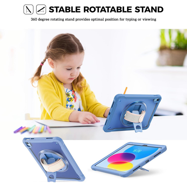 ProCase Apple iPad A16 Kickstandl Klf (11 in)-Navy