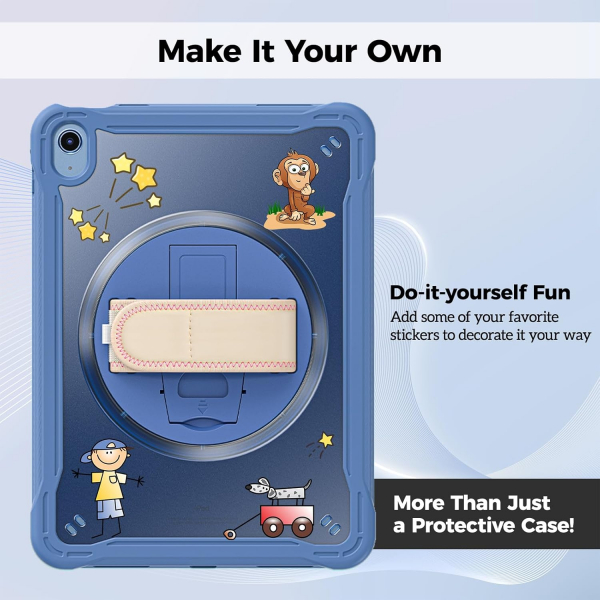 ProCase Apple iPad A16 Kickstandl Klf (11 in)-Navy