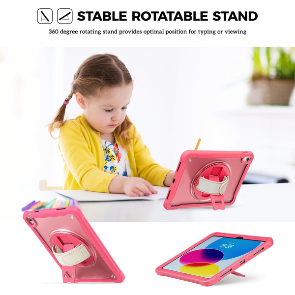 ProCase Apple iPad A16 Kickstandl Klf (11 in)-Melonpink